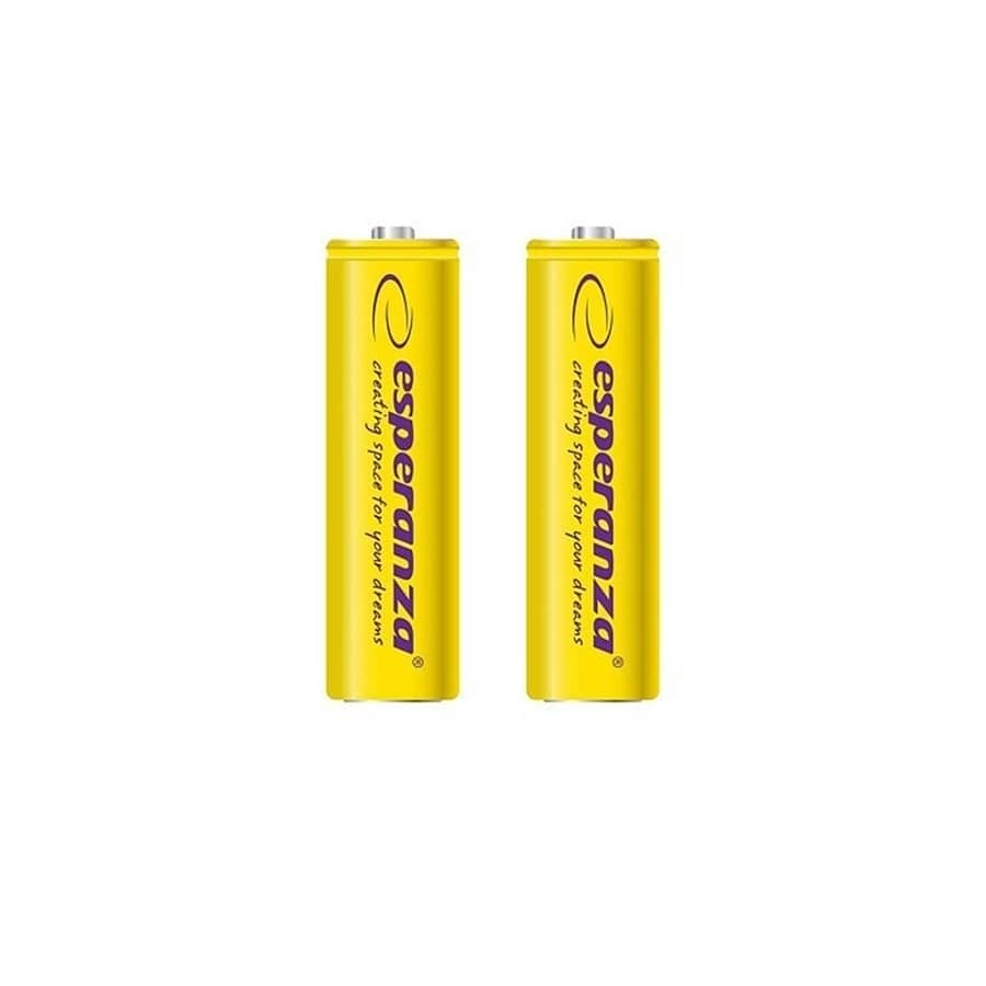 Punjive baterije ESPERANZA RECHARGEABLE Ni-MH  AA 2000MAH 2kom. yellow, EZA103Y