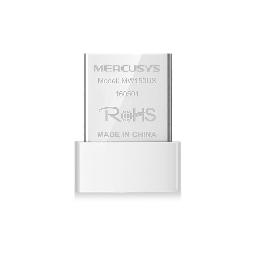 USB WLAN nano adapter Mercusys MW150US,  up to 150Mbps IEEE 802.11n,g,b, USB 2.0