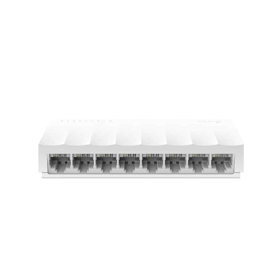 SWITCH 8 portni LS1008 TP-Link LiteWave 8-Port 10/100Mbps Desktop Switch, 8 10/100Mbps RJ45 Ports, Desktop Plastic Case, Green Ethernet technology