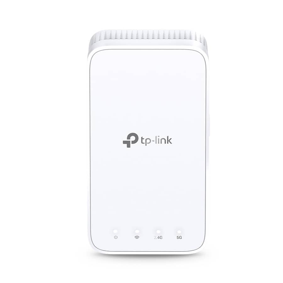 TP Link RE300 -AC1200 MESH Wi-Fi Range Extender, Wall Plugged, 2 internal antennas, 867Mbps at 5GHz + 300Mbps at 2.4GHz, Range Extender mode