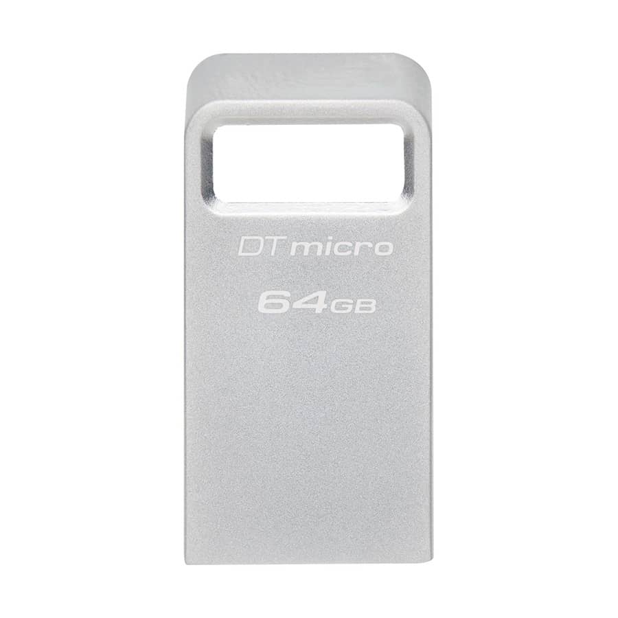 USB Memory stick Kingston DT-Micro 64GB, USB3,1/3,0/2,0, DTMC3G2/64GB Metal 200MB/s Read 