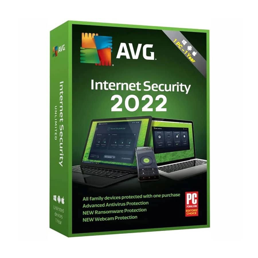 AVG Internet Security 1-PC  1-Year (Windows only)