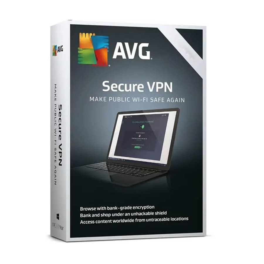 AVG Secure VPN 10-Device 1-Year
