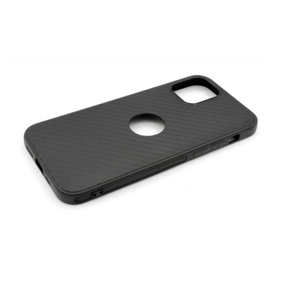 ZAŠTITNA MASKA TPU CARBON FIBER IPHONE 12 PRO MAX BLACK