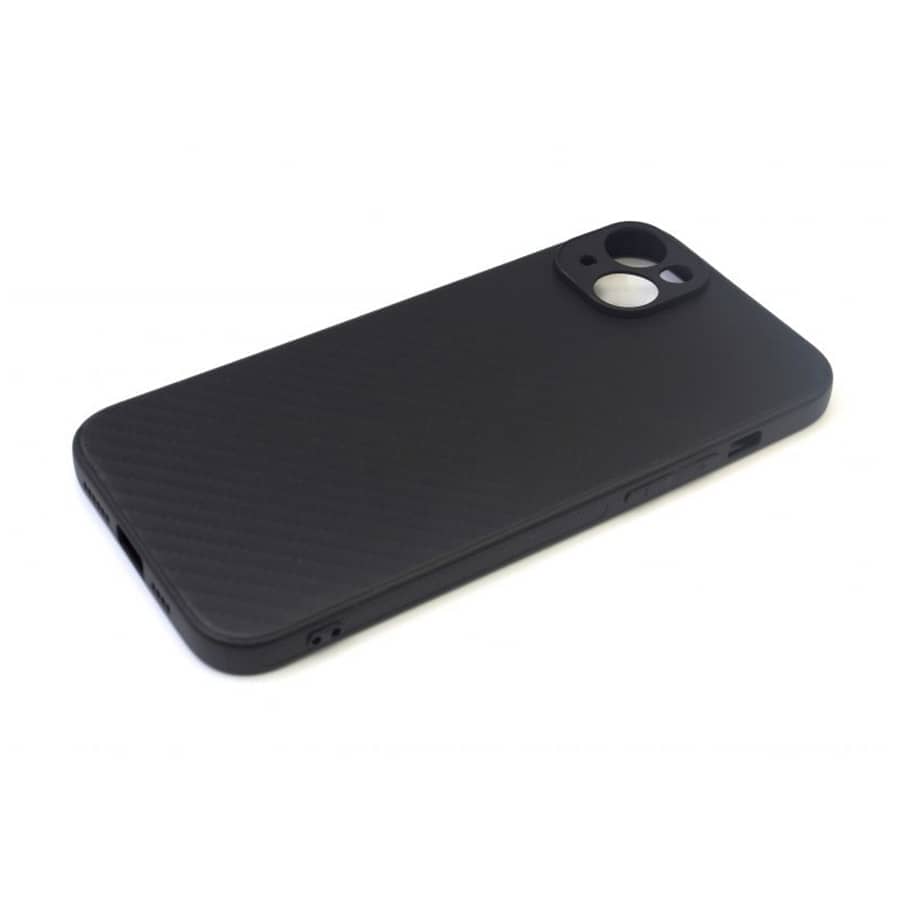 ZAŠTITNA MASKA TPU CARBON FIBER IPHONE 14 MAX BLACK