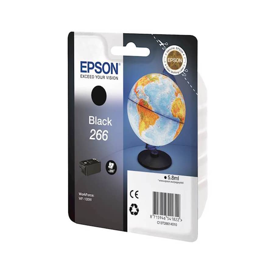 Tinta EPSON 266 Black za mobilni printer WF-100W  