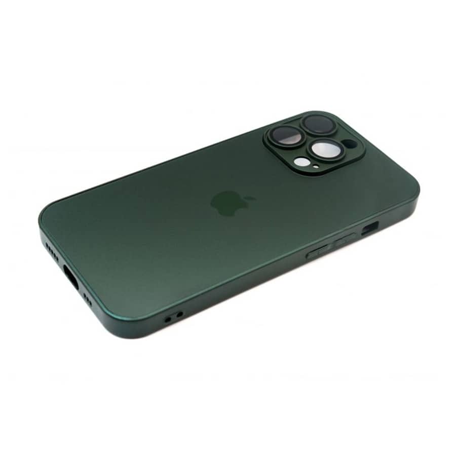 TPU AG STAKLENA KUĆA ZA IPHONE 12 PRO MAX CANGLING GREEN