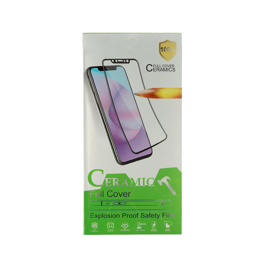 KALJENO STAKLO HARD CERAMIC ZA IPHONE 12/12 PRO BLACK