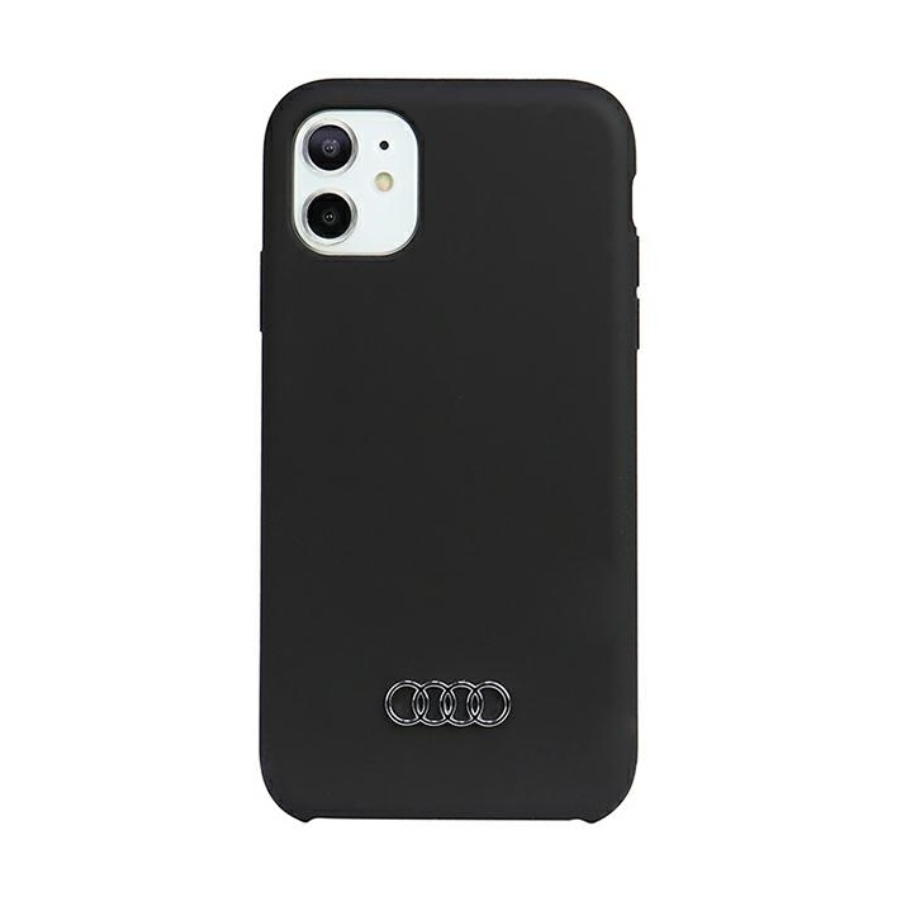 ORIGINAL CASE AUDI HARDCASE SILICONE CASE AU-LSRIP12P-Q3/D1-BK ZA IPHONE 12/ 12 PRO CRNA