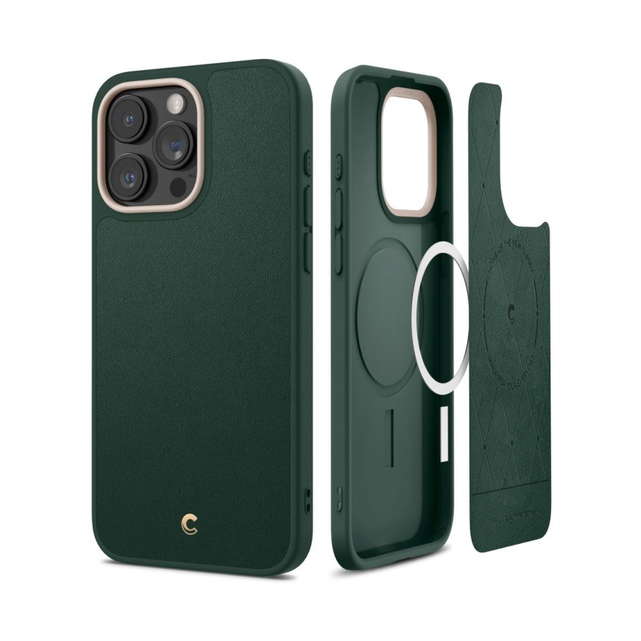 CASE SPIGEN CYRILL KAJUK MAG MAGSAFE - ACS06635 ZA IPHONE 15 PRO MAX - FOREST GREEN