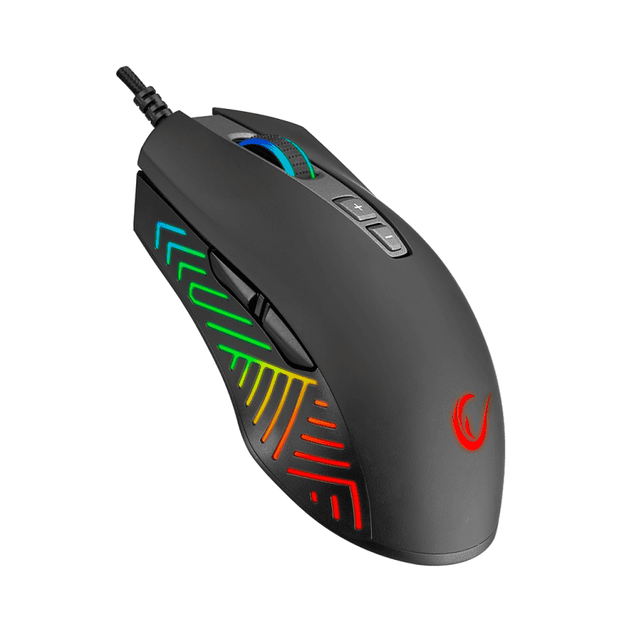Miš gaming RAMPAGE SMX-R78 SHARPER FULL RGB 12400dpi macro, profesionalni E-SPORT