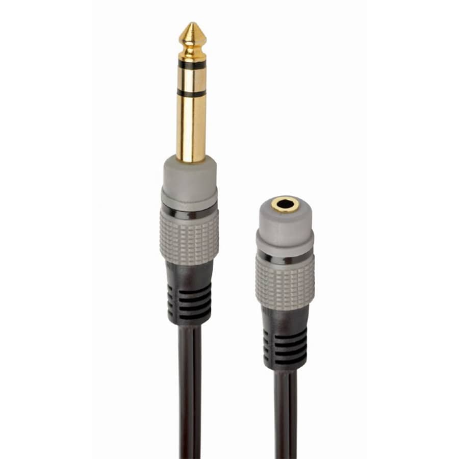 Audio adapter 6.35mm muški na 3.5mm ženski, GEMBIRD cable, 0.2 m, A-63M35F-0.2M