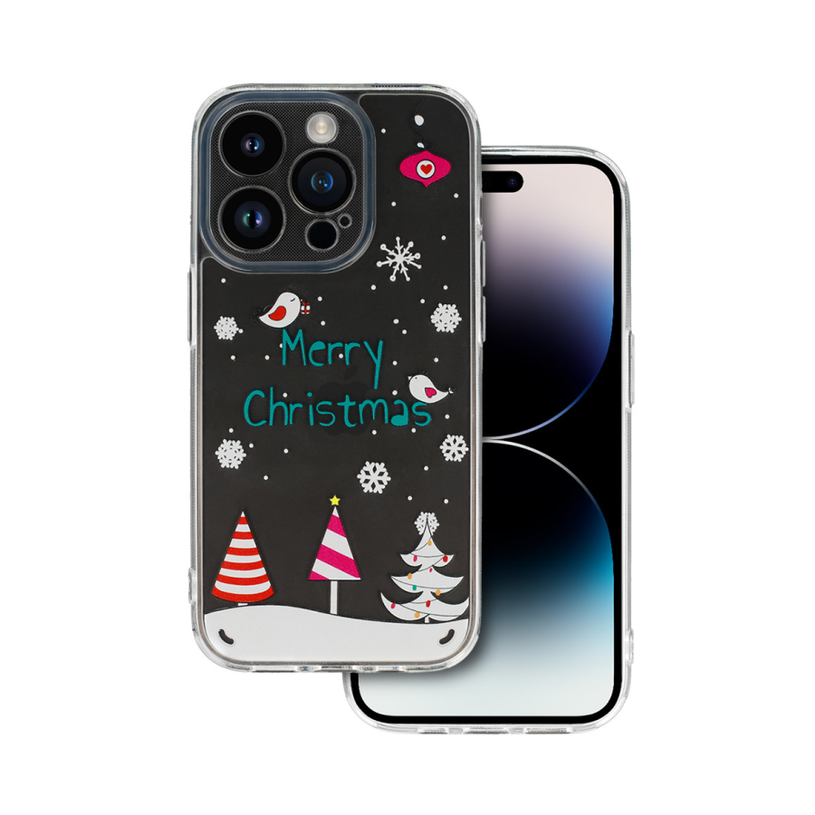 ZAŠTITNA MASKA CHRISTMAS CASE ZA IPHONE 11 DESIGN 4 CLEAR