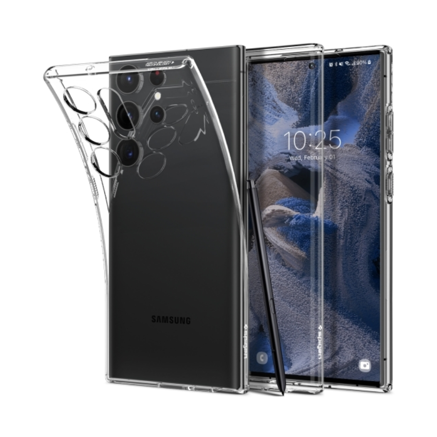 ZAŠTITNA MASKA SPIGEN LIQUID CRYSTAL ACS05610 ZA SAMSUNG GALAXY S23 ULTRA - CRYSTAL CLEAR