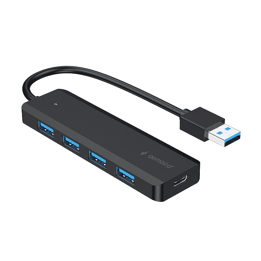 USB HUB USB GEMBIRD 1 X 3.1 (Gen 1), USB 3.x2.0 interfejsom UHB-U3P4P-02