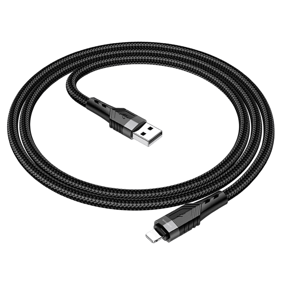 USB kabal BOROFONE BU35 iPhone/lightning Influence charging data cable black, 1,2m, 2,4A  