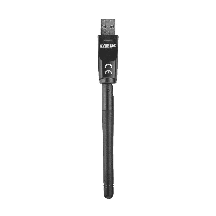 USB WLAN adapter Everest EWN-212 150Mbps 2.4GHz 2dBi MT7601 Chipset Wifi, 36688