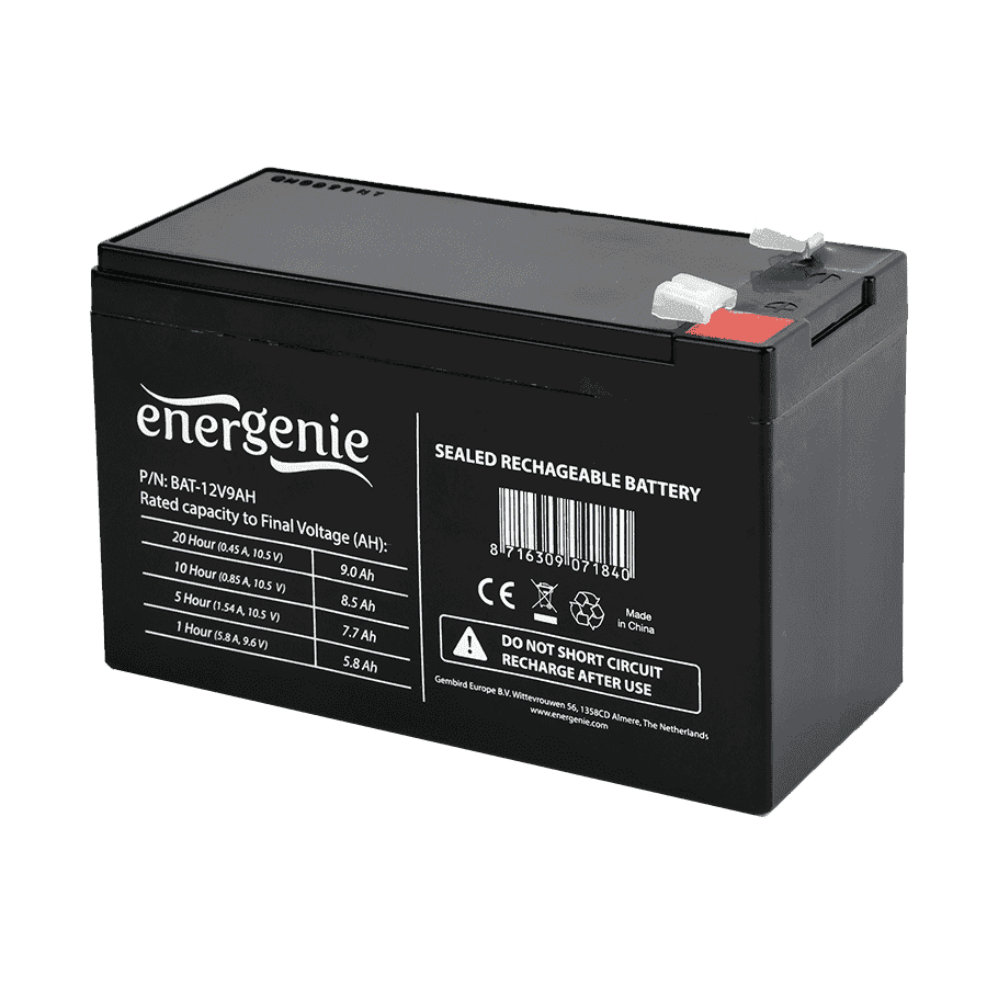 Baterija za UPS GEMBIRD, BAT-12V9AH, BAT-12V9AH