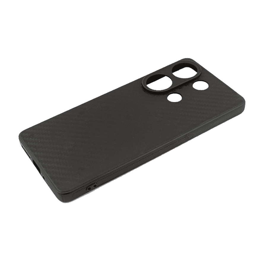 ZAŠTITNA MASKA TPU UGLJIČNA VLAKNA XIAOMI REDMI NOTE 13 PRO 4G CRNI