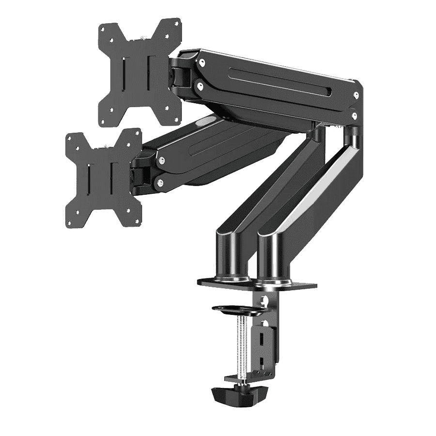 NOSAČ ZA DVA MONITORA ESPERANZA DESK HOLDER WITH GAS SPRING FOR 2 COMPUTER MONITORS 17