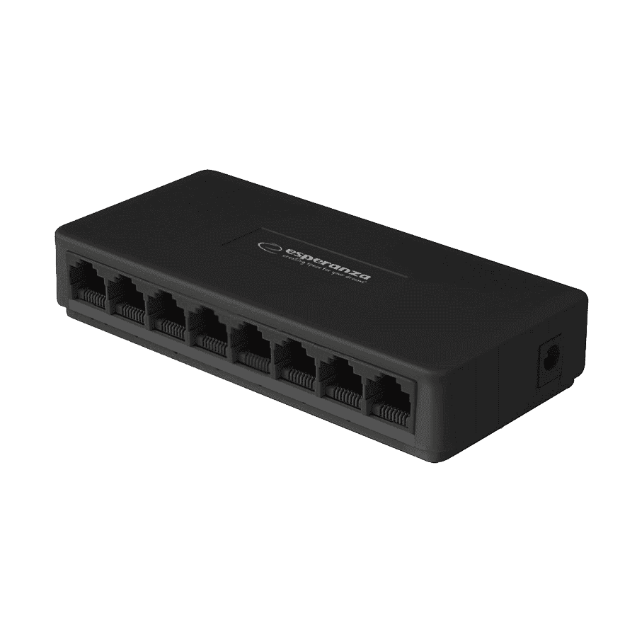 SWITCH 8 portni ESPERANZA  ETHERNET SWITCH 10/100 DRACO, ENS102