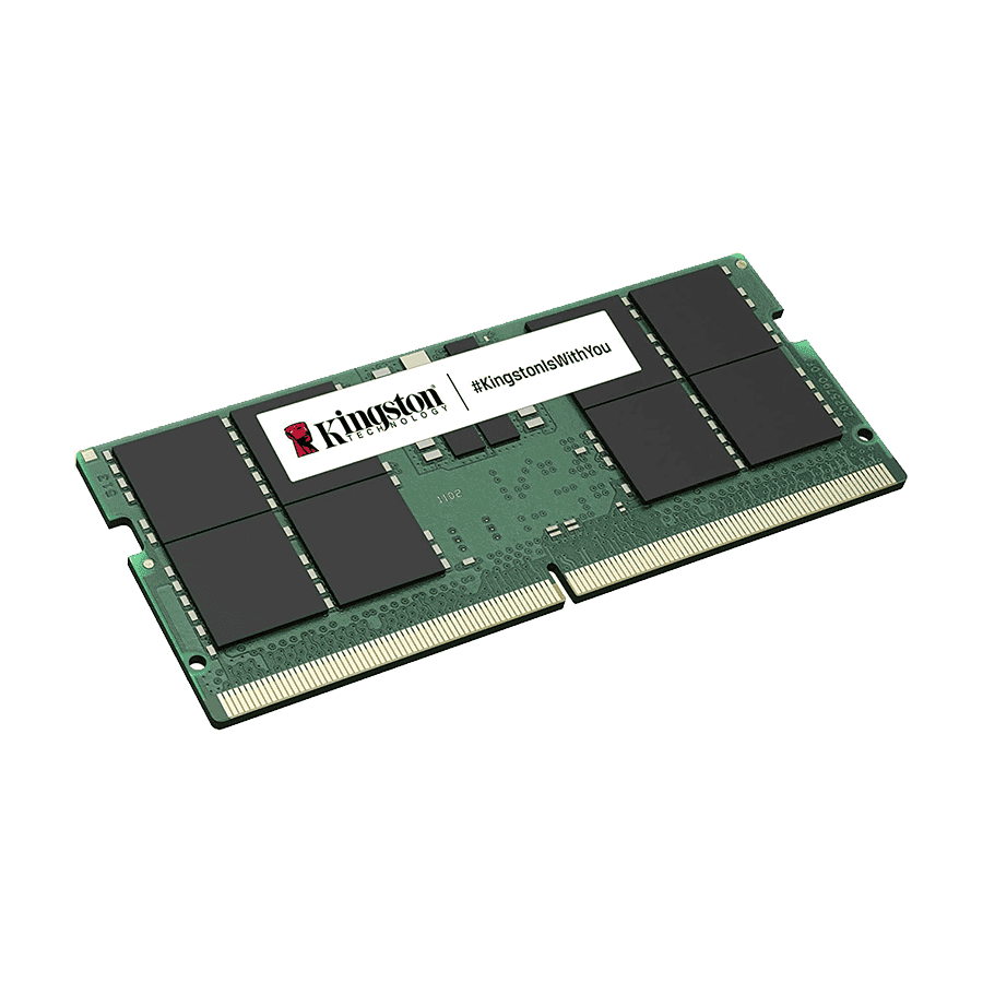Kingston SO DIMM 16GB 5600MHz DDR5 SODIMM, CL46, 1RX8, 262-pin, 16Gbit KVR56S46BS8-16
