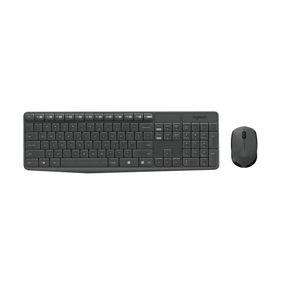 Tastatura + miš bežično Logitech MK235, crno, US layout, 920-007931