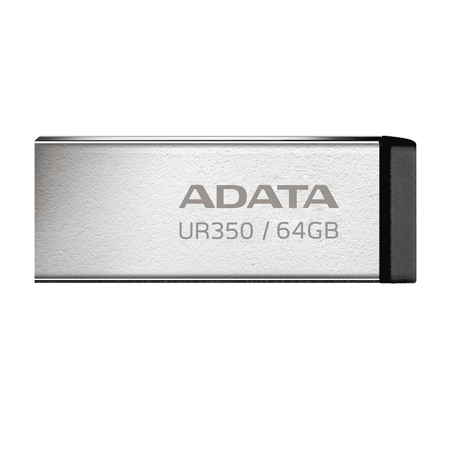 USB Memory stick Adata UFD 64GB, USB 3.2, Up to 100MB/s3 UR350-64G-RSR/BK
