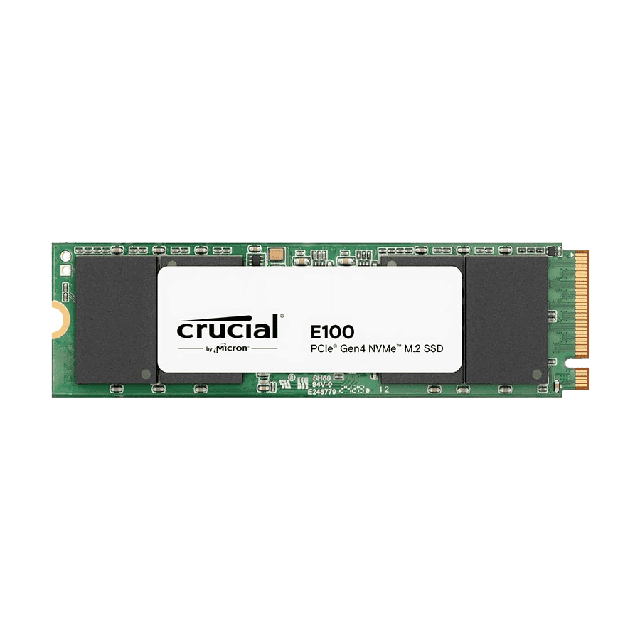 CRUCIAL SSD M.2 E100 1TB PCIe Gen4 2280 NVMe M.2 SSD CT1000E100SSD8