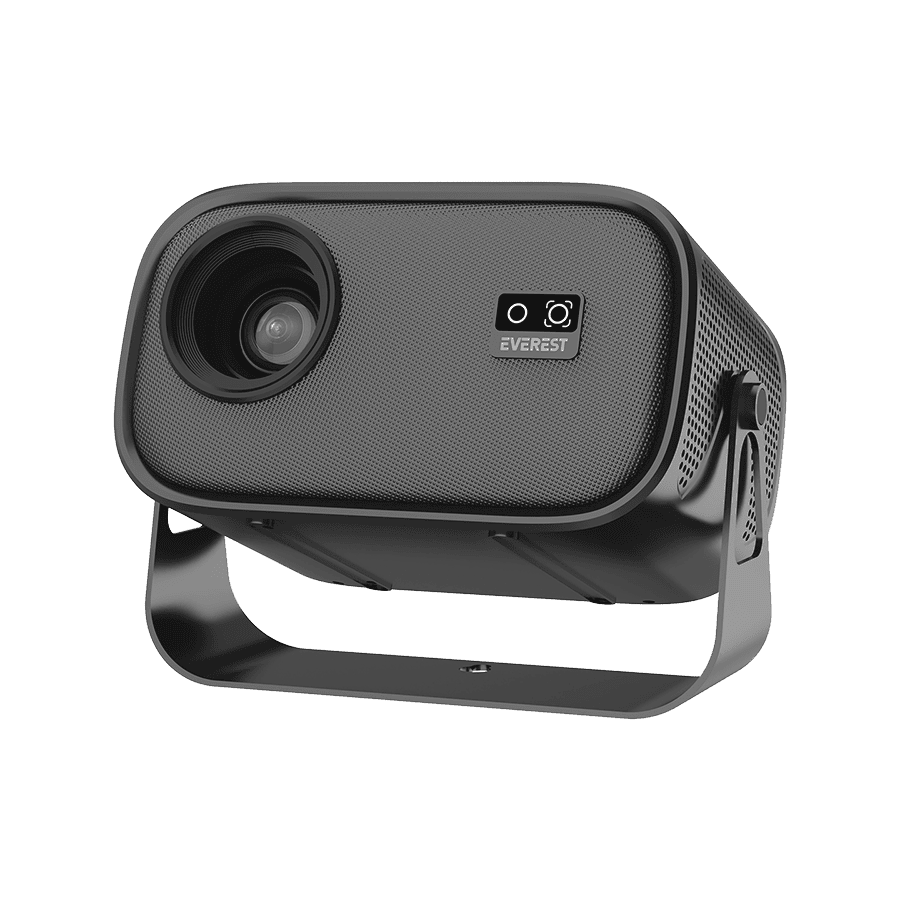 Projektor EVEREST PJ04 Pandora Black/Gray Portable 1280*720P 7500 Lumen 4K Supported Andriod 13 HD Projector, 39828