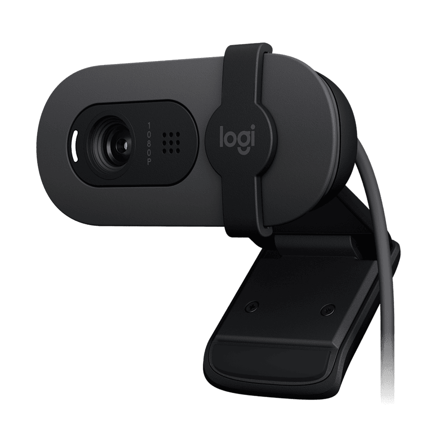 WEB camera LOGITECH Brio 100, USB Black, 1920x1080, 960-001585