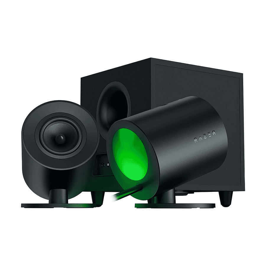 Zvučnici Razer Nommo V2 - Full-Range 2.1 PC Gaming Speakers with Wired Subwoofer - EU/IDN + UK/MY/SG/UAE Packaging, RZ05-04750100-R3G1