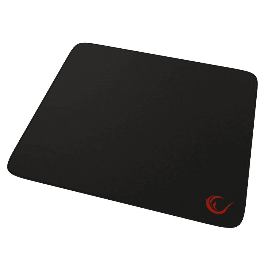 Podloga za miš gaming RAMPAGE BLITZ L 450x400x4mm sewing neutral fabric black gaming mouse pad, 41202