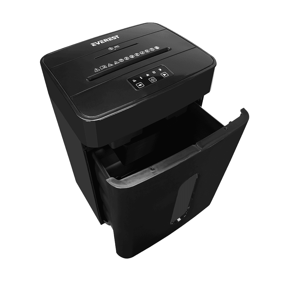 UNIŠTAVAČ PAPIRA Everest JP-727C  cross-cut 23l, Black, 40250