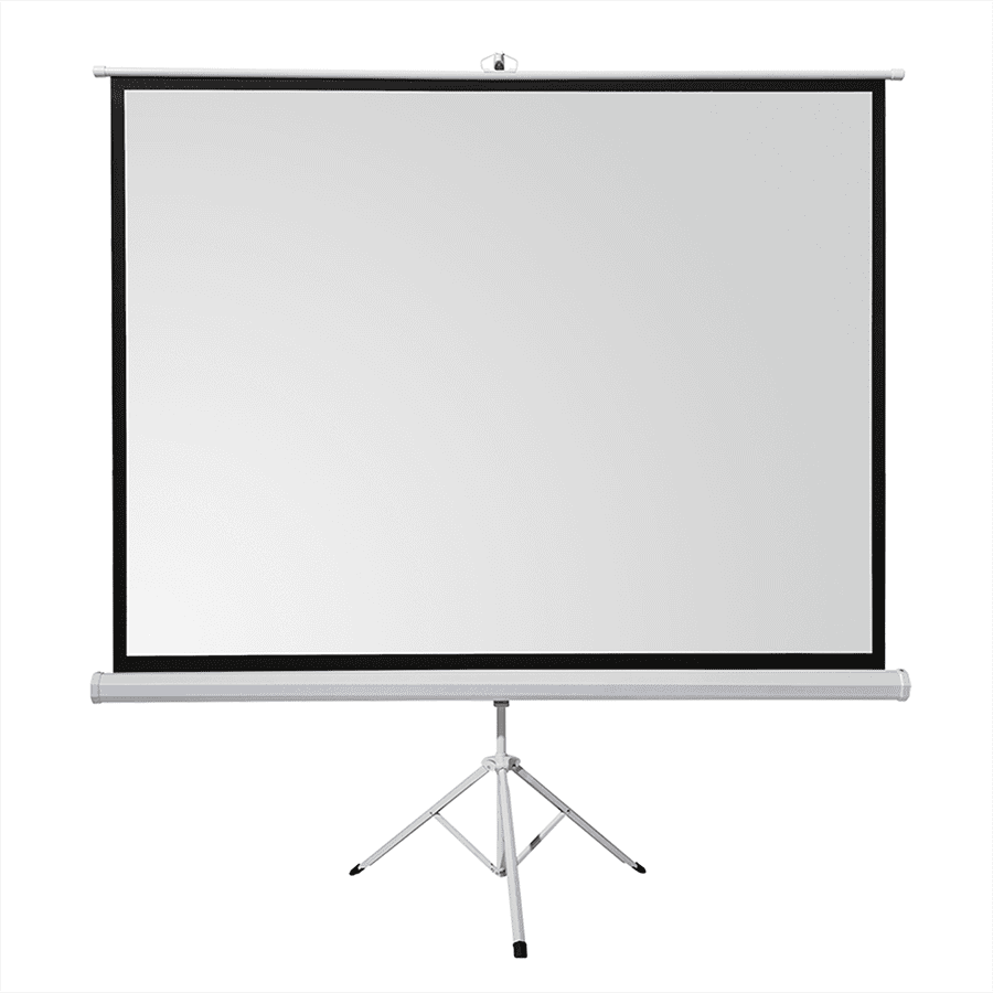 Platno za projektor na stalku tripodu Everest TPP-180 180x180cm, 40673