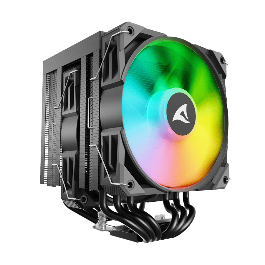 CPU hladnjak Sharkoon A60 RGB Black Air Cooler Intel AMD