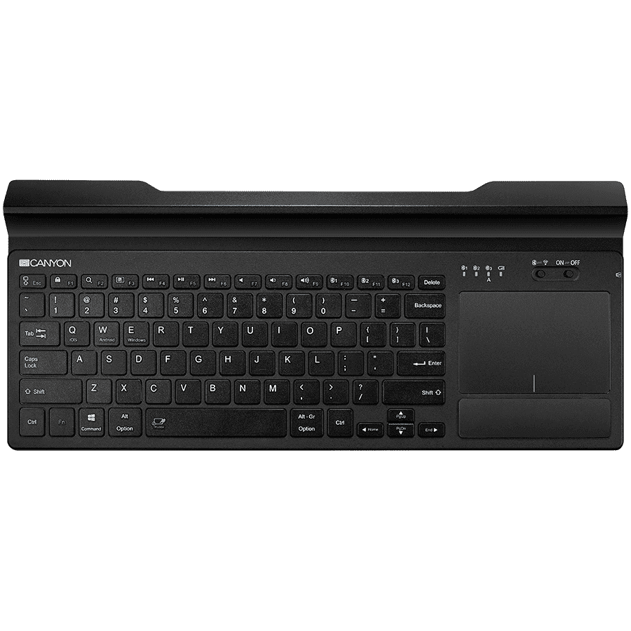 CANYON keyboard HBTK7 EN Touch Wireless  Black