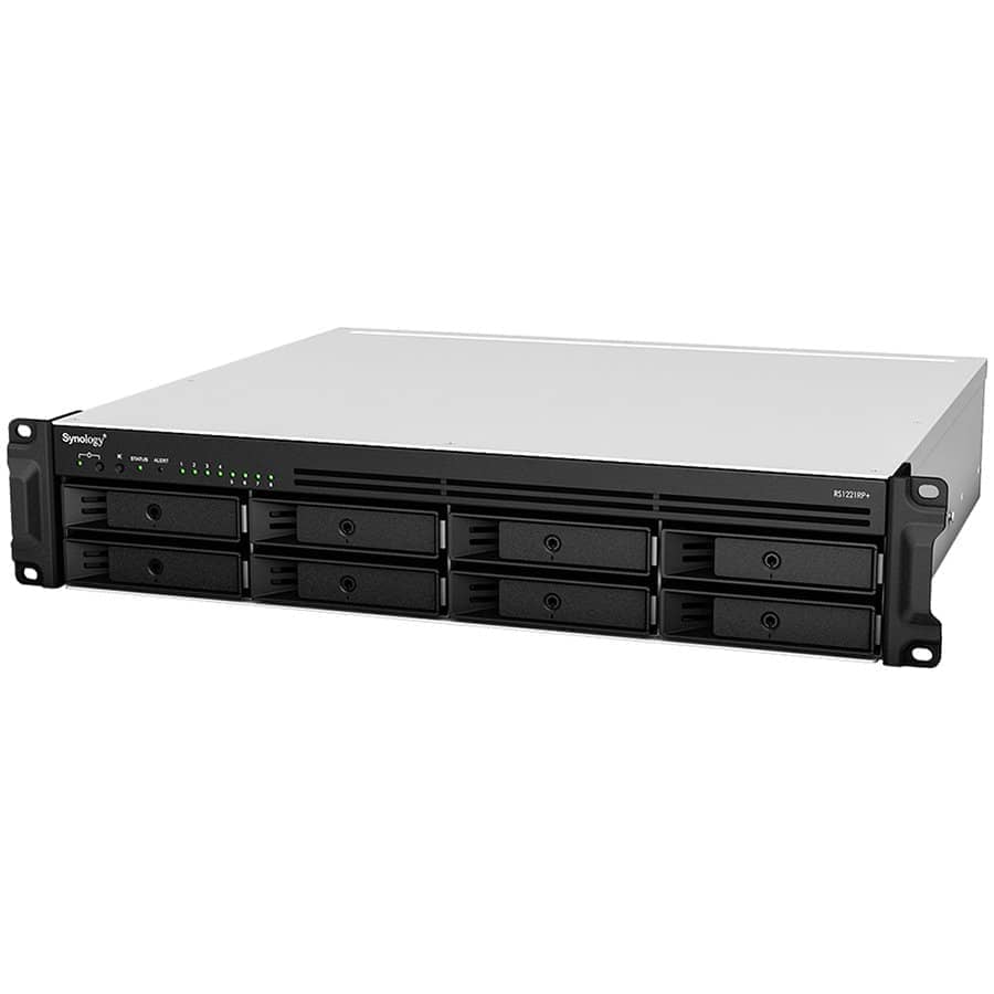 Synology RackStation RS1221RP+; Rack 2U, 8-bay 3.5''/2.5