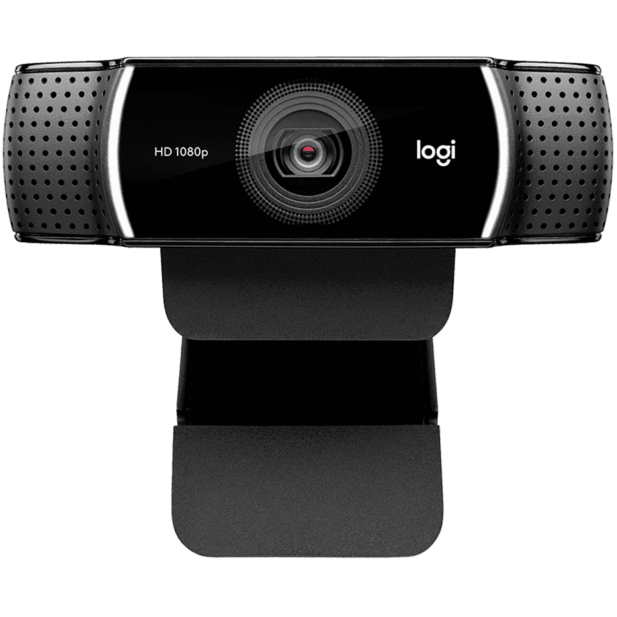 LOGITECH C922 Pro Stream Webcam - Tripod - BLACK - USB