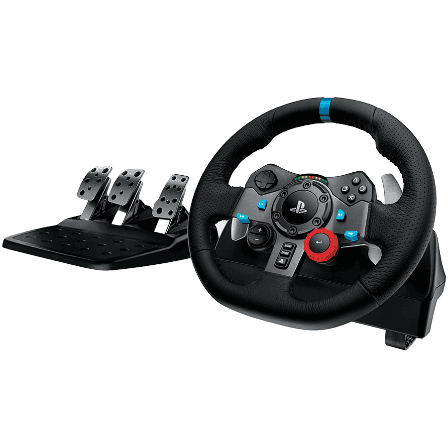 LOGITECH G29 Driving Force Racing Wheel - PC/PS - BLACK - USB