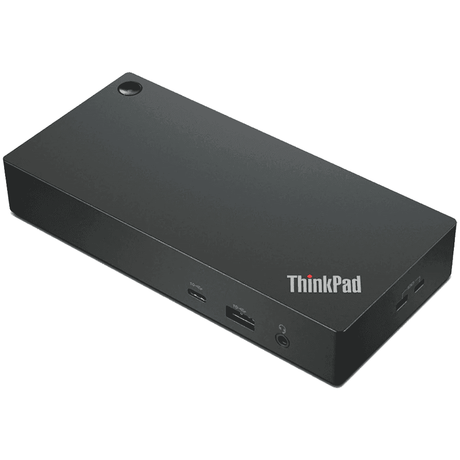 Lenovo ThinkPad Universal Docking Station USB Type C 90W, 1 x mic / headphones combo, 1 x HDMI, 2x DP, 1 x USB 3.1 Type-C, 1 x RJ45, 2 x USB 2.0 Type-A, 2 x USB 3.1 Type-A, 1 x USB 3.1 Type-A + Charge