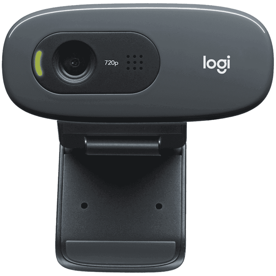 LOGITECH C270 HD Webcam - BLACK - USB