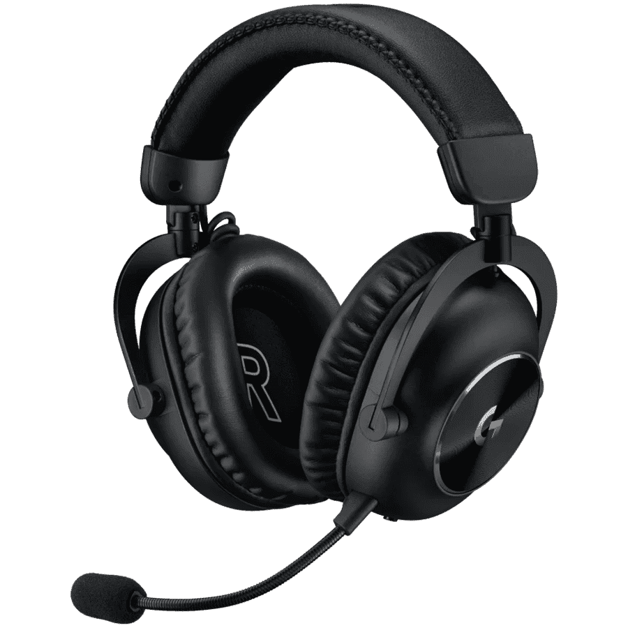 LOGITECH G PRO X2 LIGHTSPEED Wireless Gaming Headset - Blue Mic - BLACK
