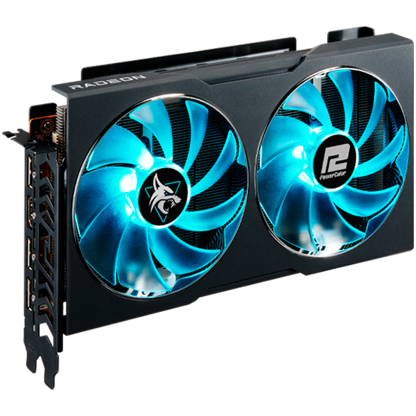 Power Color Radeon RX 7600 8GB GDDR6 128bit, 3x DP, 1x HDMI, 2 fans, 2 slot