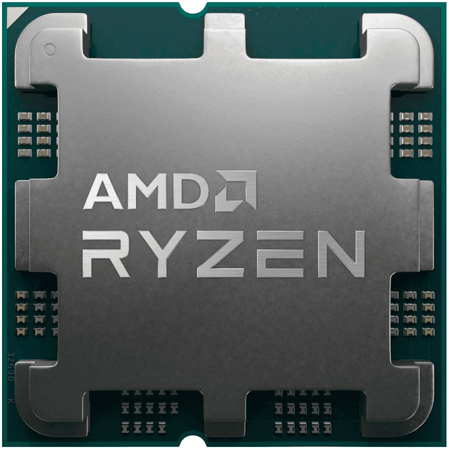 AMD CPU Desktop Ryzen 5 6C/12T 7500F (5.2GHz Max, 38MB,65W,AM5) Tray