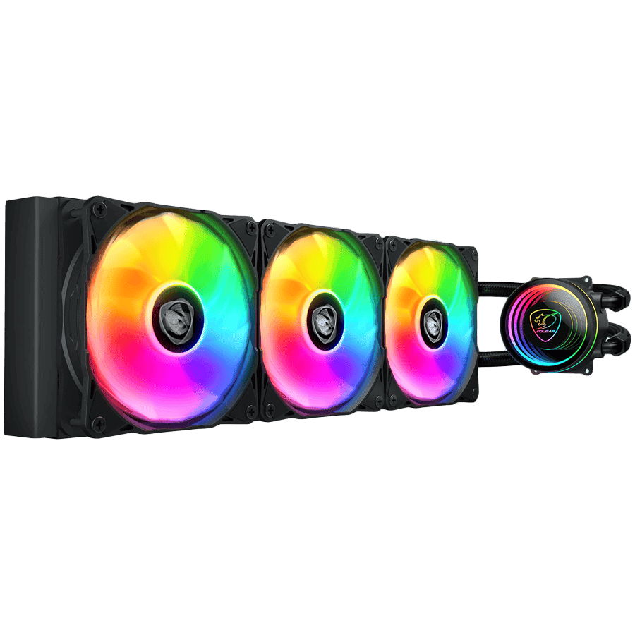 COUGAR POSEIDON ELITE ARGB 360 Black AiO Liquid Watercooling