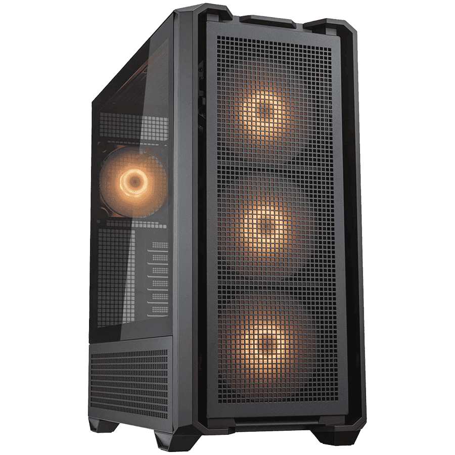 COUGAR MX600 PC Case, Mid Tower, Black