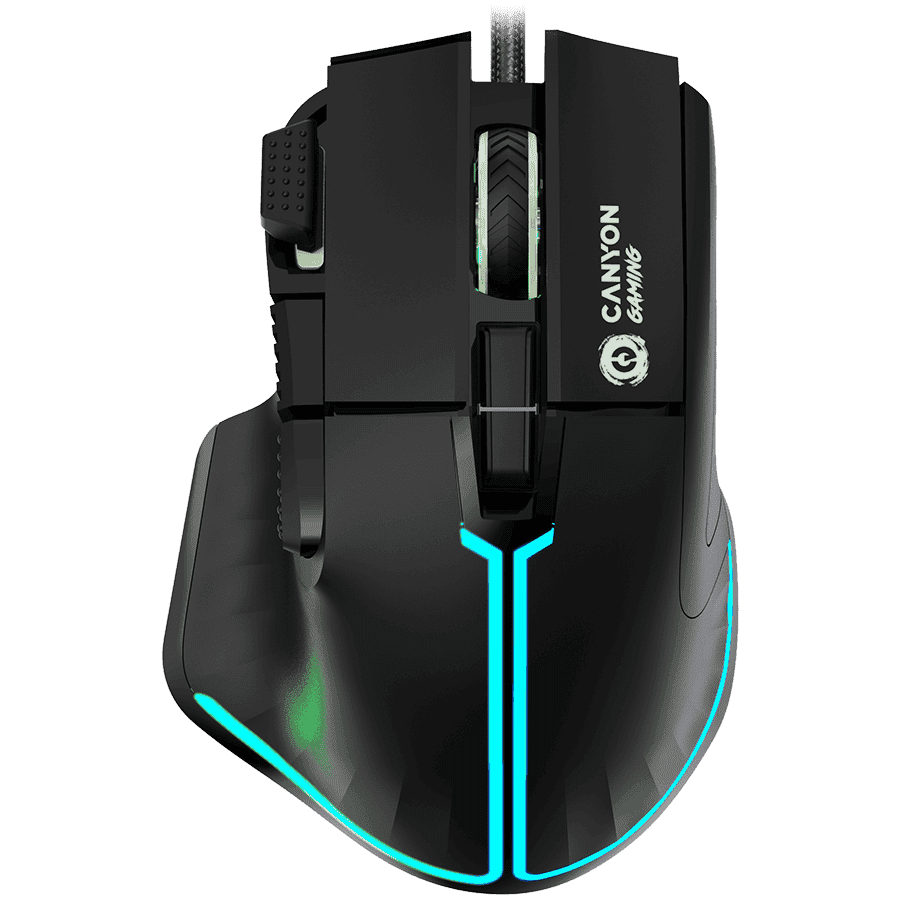 CANYON mouse Fortnax GM-636 RGB 9buttons Wired Black