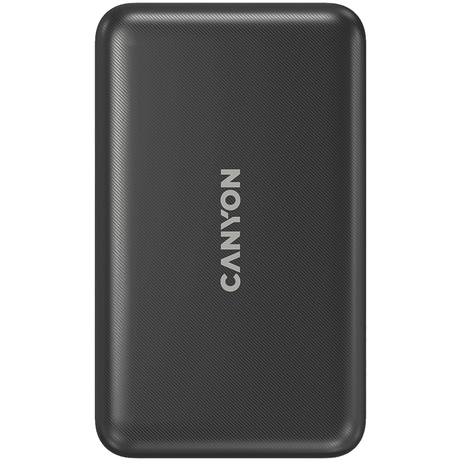 CANYON power bank PB-1001 10000 mAh PD 18W QC 3.0 Wireless 10W Black