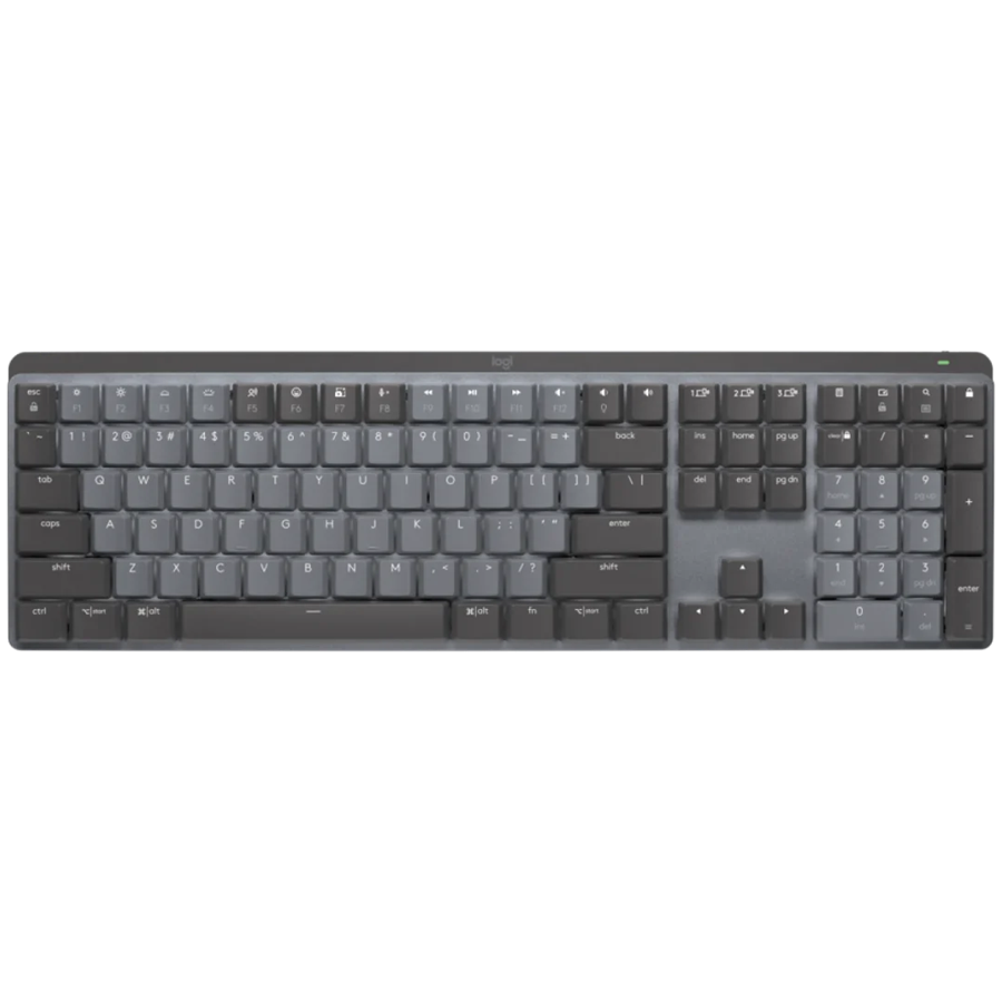 LOGITECH MX Mechanical Bluetooth Illuminated Keyboard - GRAPHITE - HRV-SLV-SRB